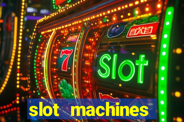 slot machines online gambling