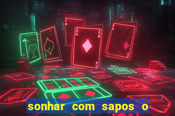 sonhar com sapos o que significa