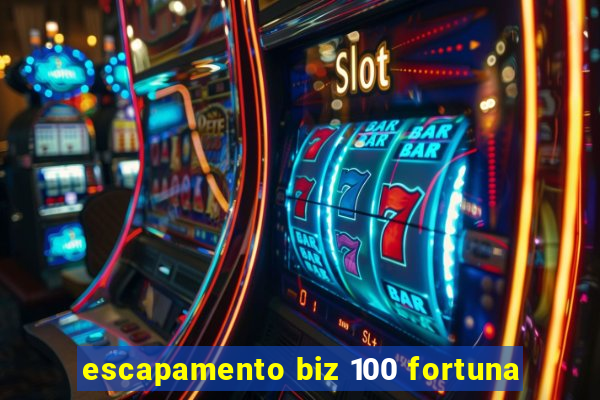 escapamento biz 100 fortuna