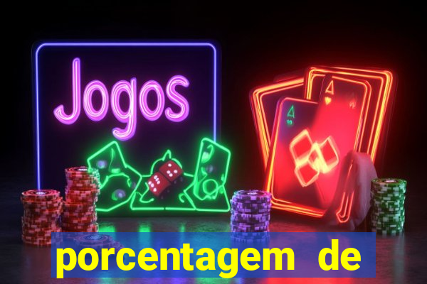 porcentagem de jogos slot