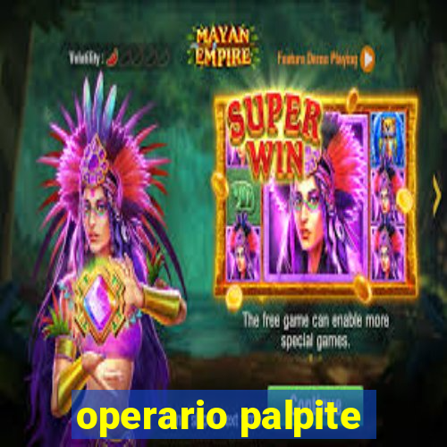 operario palpite