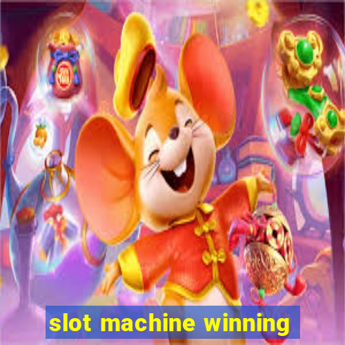 slot machine winning