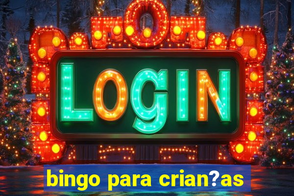 bingo para crian?as