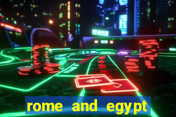 rome and egypt slot machine