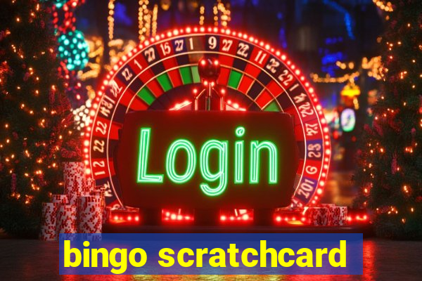 bingo scratchcard