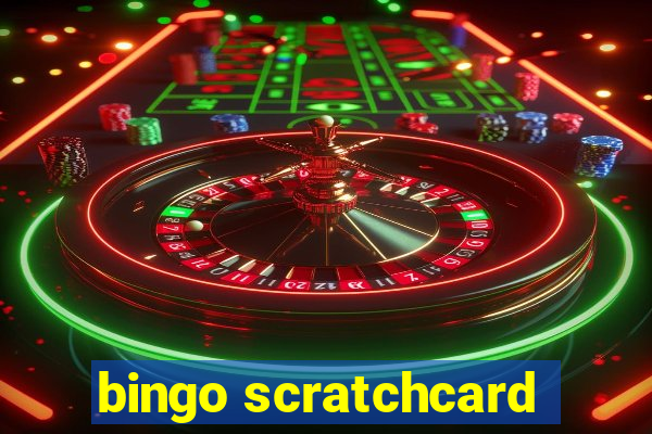 bingo scratchcard