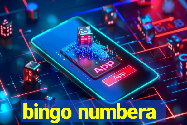 bingo numbera