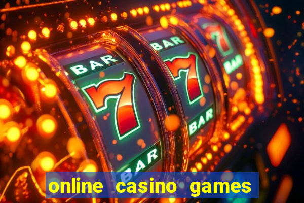 online casino games for real cash