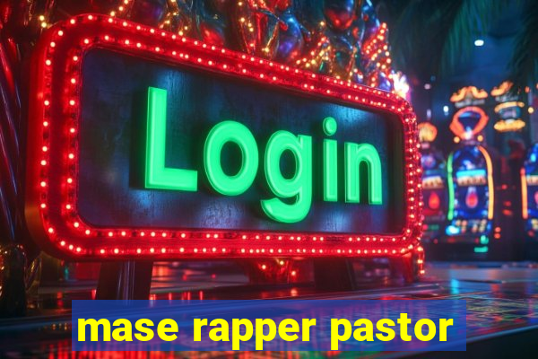 mase rapper pastor