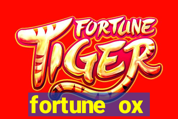 fortune ox horários pagantes