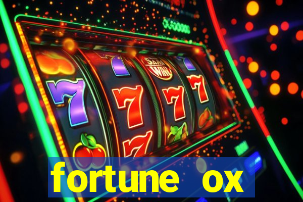 fortune ox horários pagantes