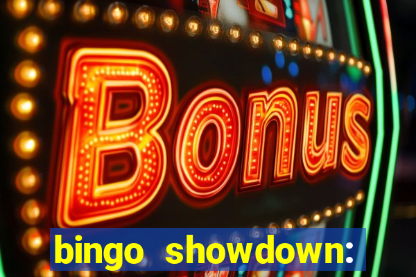 bingo showdown: jogo de bingo