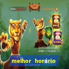 melhor horário para jogar fortune tiger a tarde