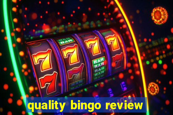 quality bingo review