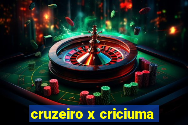 cruzeiro x criciuma