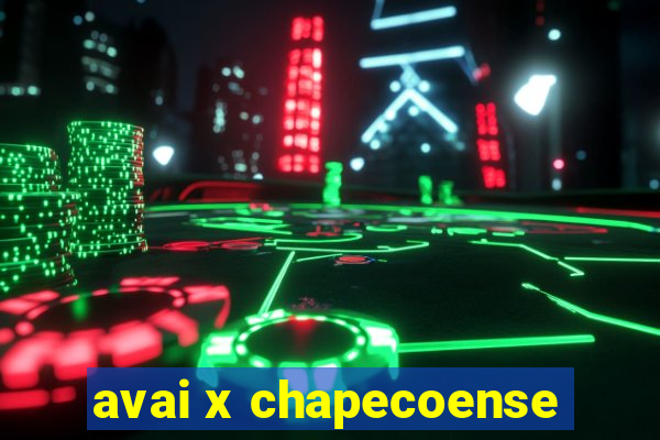 avai x chapecoense