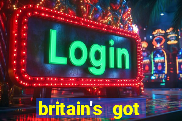 britain's got talent bingo