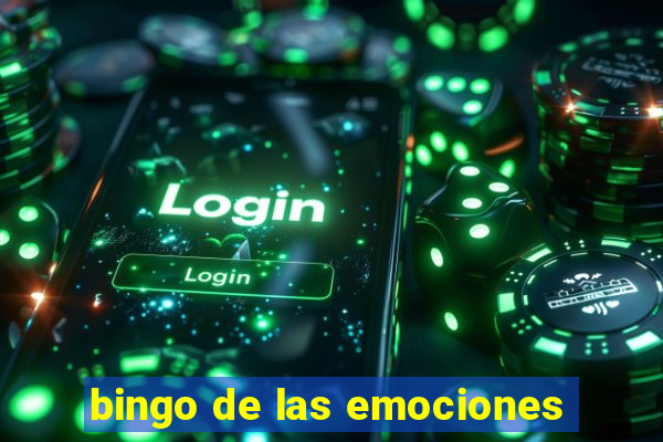 bingo de las emociones