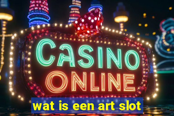 wat is een art slot