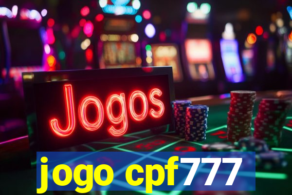 jogo cpf777