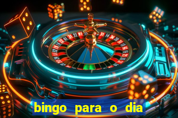 bingo para o dia do estudante