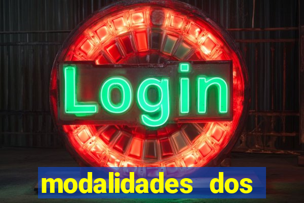 modalidades dos jogos paralímpicos