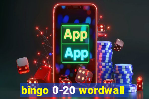 bingo 0-20 wordwall