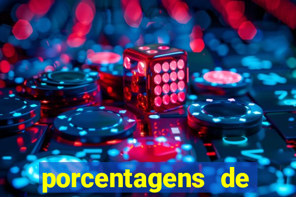 porcentagens de jogos pagantes