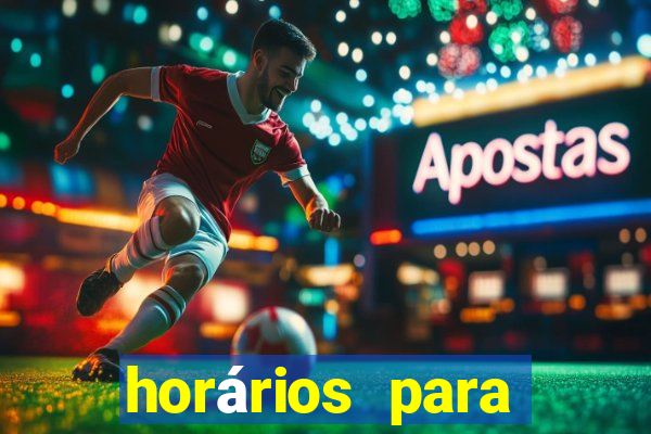 horários para jogar fortune rabbit