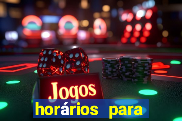 horários para jogar fortune rabbit