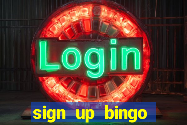 sign up bingo bonus no deposit