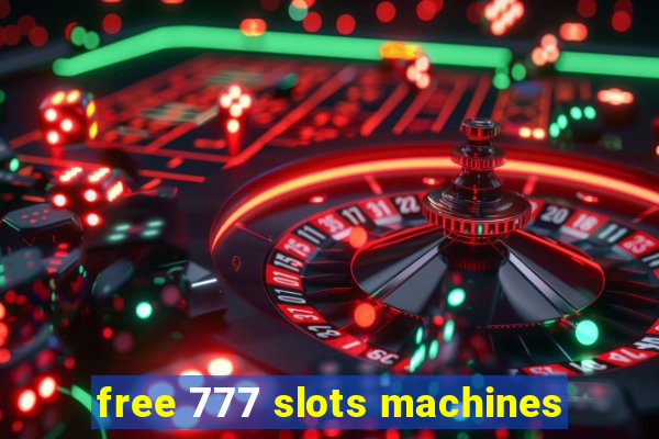 free 777 slots machines