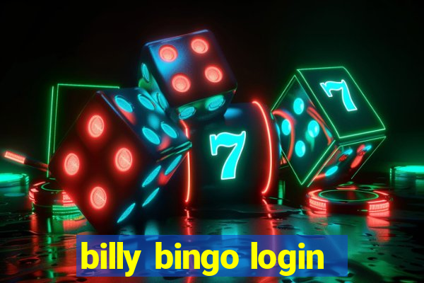 billy bingo login