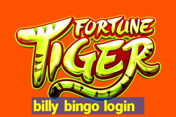 billy bingo login