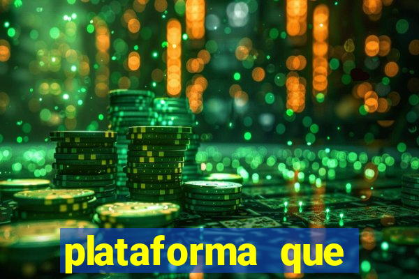 plataforma que realmente paga fortune tiger