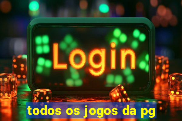 todos os jogos da pg