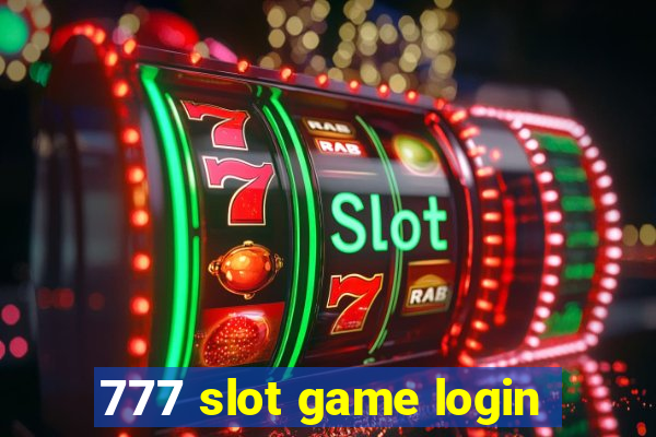 777 slot game login