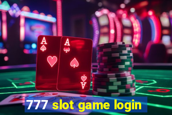 777 slot game login