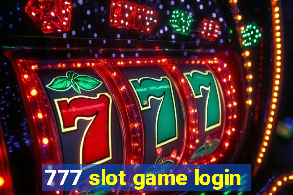 777 slot game login