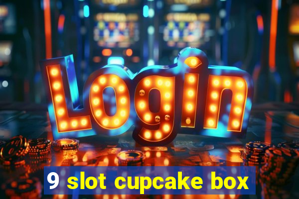 9 slot cupcake box