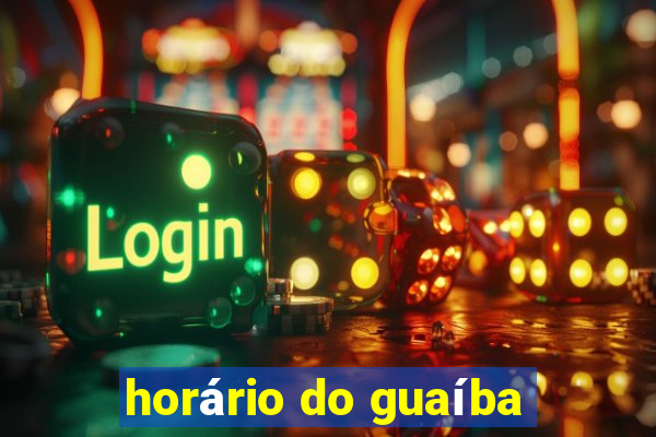 horário do guaíba