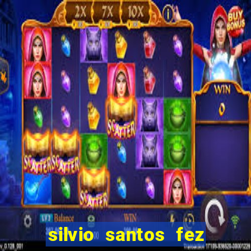 silvio santos fez pacto com o diabo