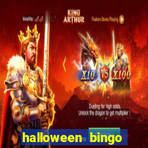 halloween bingo card generator