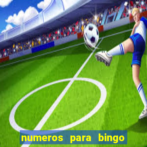 numeros para bingo de 1 a 100