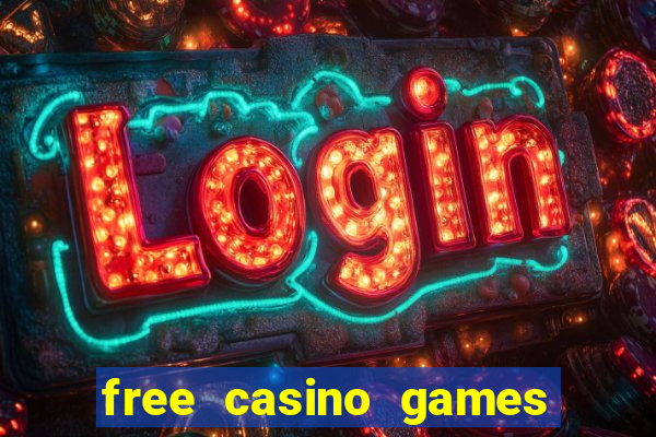 free casino games slots machines