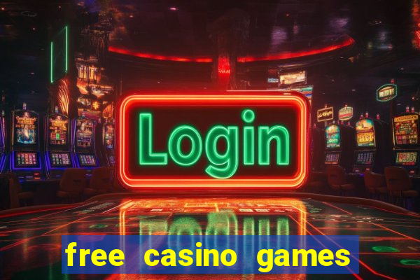 free casino games slots machines