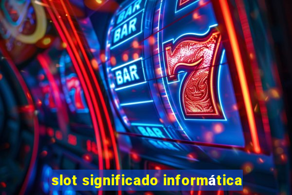 slot significado informática