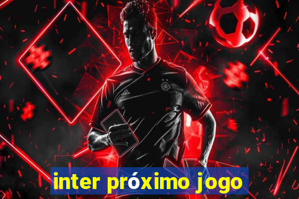 inter próximo jogo