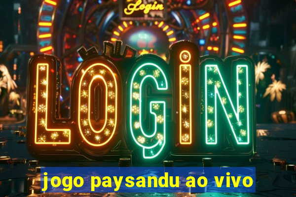 jogo paysandu ao vivo