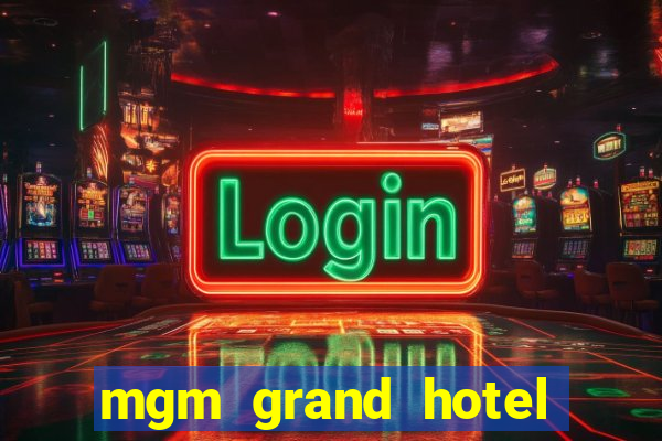 mgm grand hotel and casino address